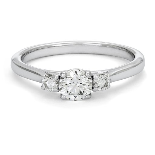Fenia Maia laboratoriotimanttisormus yht. 0,68ct 18K valkokulta