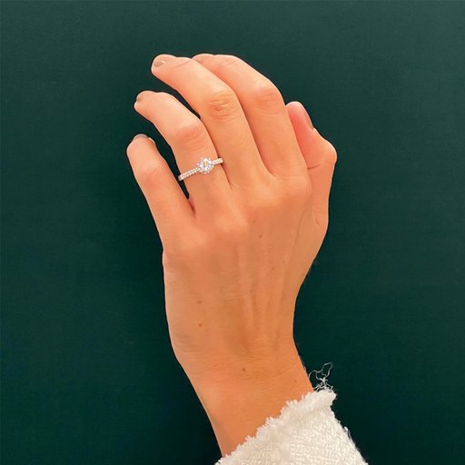 Fenia Vega laboratoriotimanttisormus yht. 1,15ct 18K keltakulta