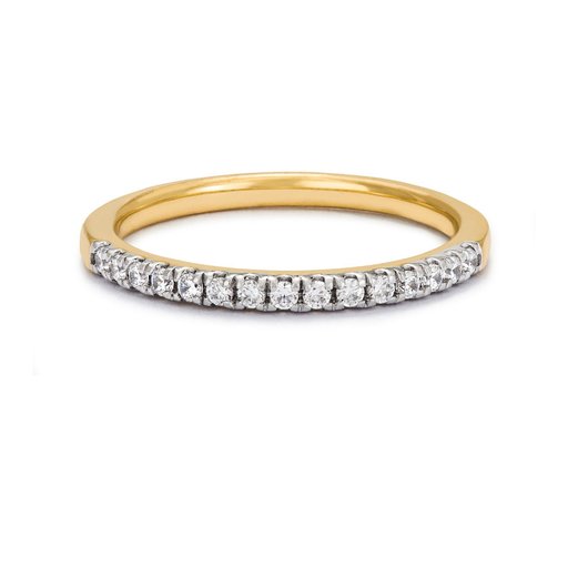 Fenia Capella laboratoriotimanttisormus yht. 0,19ct 18K keltakulta