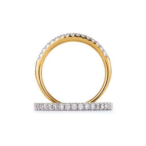 Fenia Capella laboratoriotimanttisormus yht. 0,19ct 18K keltakulta