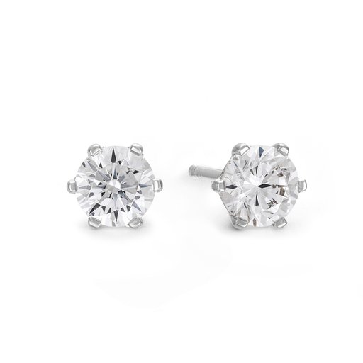 Fenia Polaris laboratoriotimanttikorvakorut yht. 0,60ct 18K valkokulta