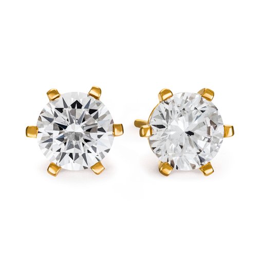 Fenia Polaris laboratoriotimanttikorvakorut yht. 3,00ct 18K keltakulta