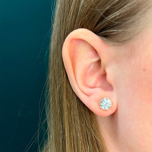Fenia Polaris laboratoriotimanttikorvakorut yht. 3,00ct 18K keltakulta