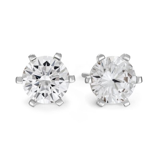 Fenia Polaris laboratoriotimanttikorvakorut yht.  3,00ct valkokulta