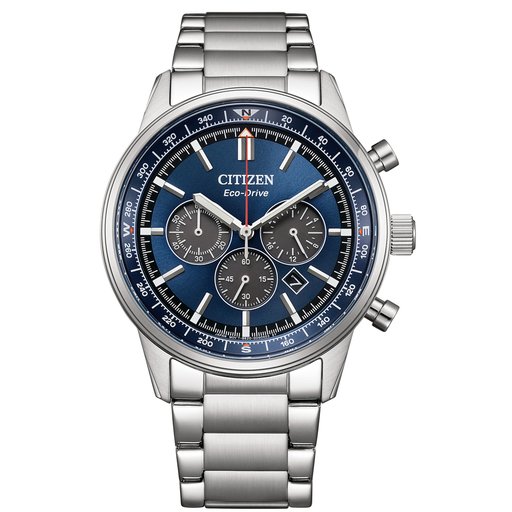 CA4720-52L Citizen E-D Pilot Krono Sininen