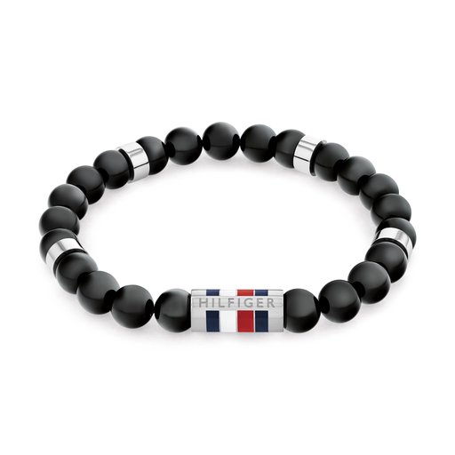 Tommy Hilfiger Beads Onyx rannekoru