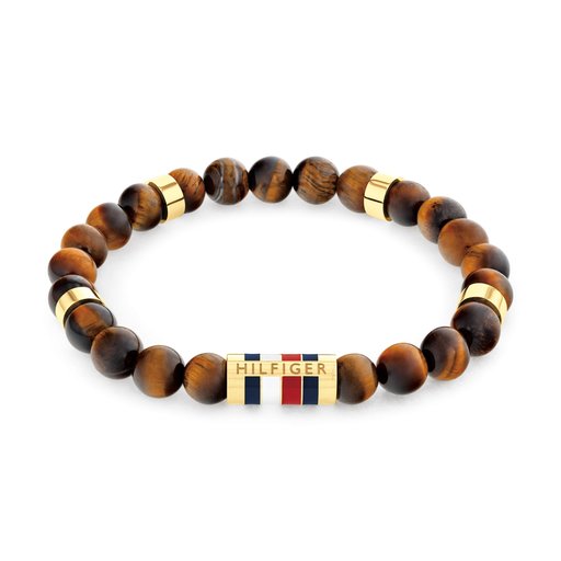 Tommy Hilfiger Beads Tiger Eye rannekoru