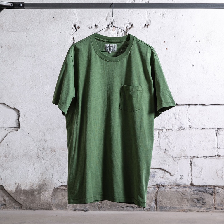 Pocket Tee Army Green