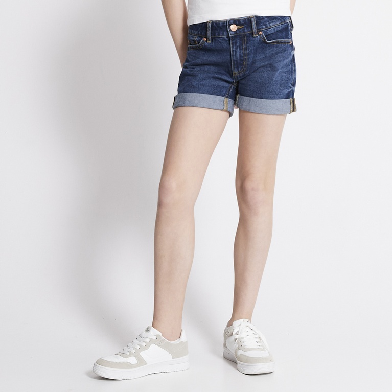 Denim shorts "Sunny star" Mid wash