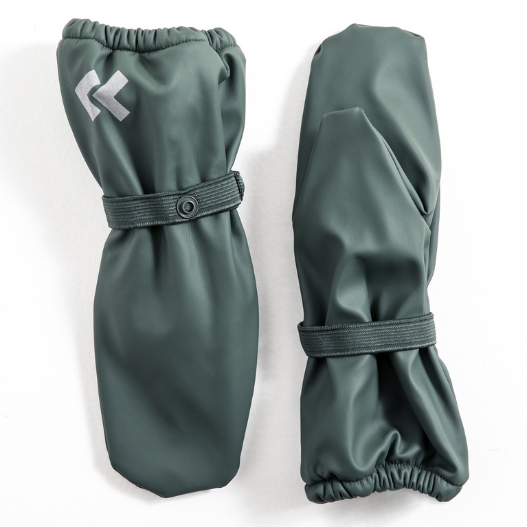 Rain mittens "Björnön" Green 2