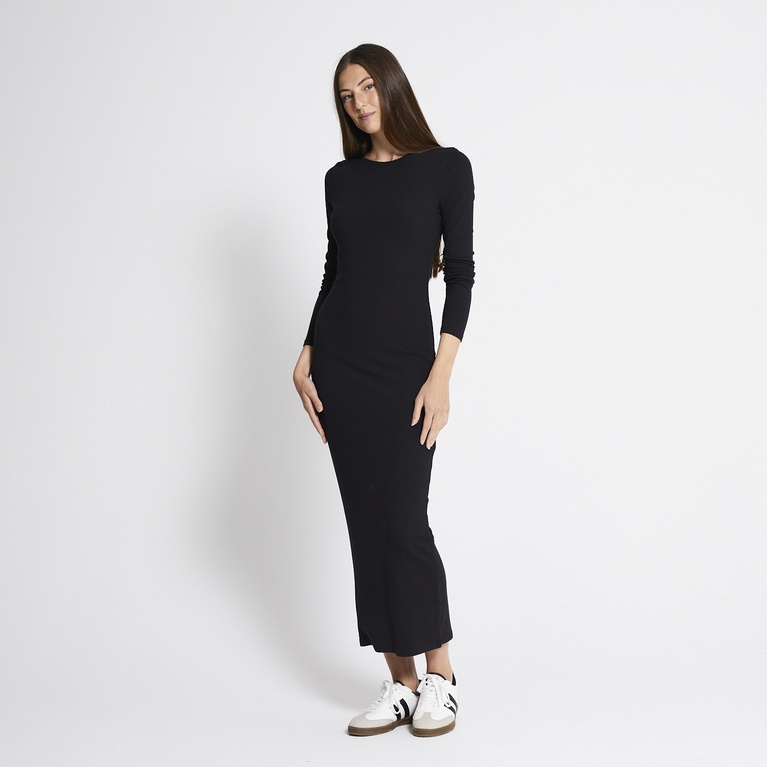 Geripptes Kleid "Alexis"