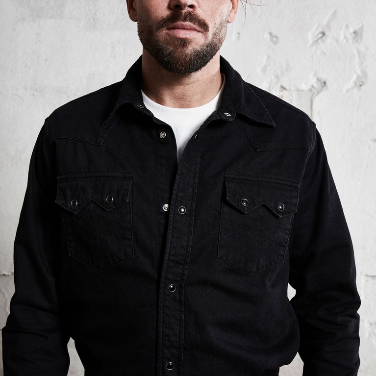 Roper shirt Black Used