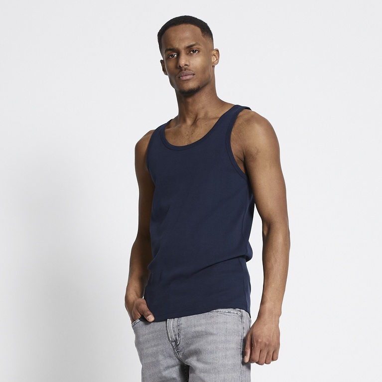 Basic tank top "Hampus" Navy 5