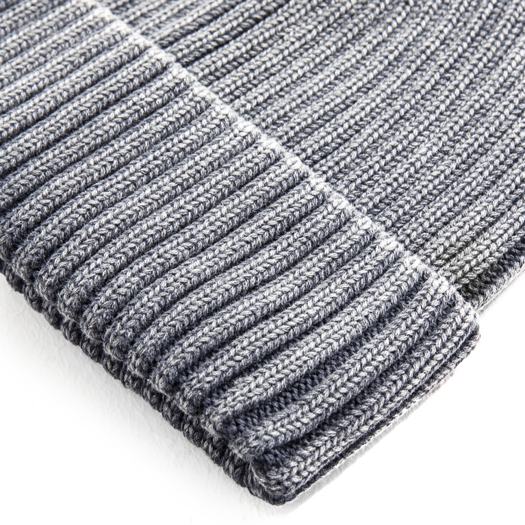 Rib-knit beanie "Sasha" Grey