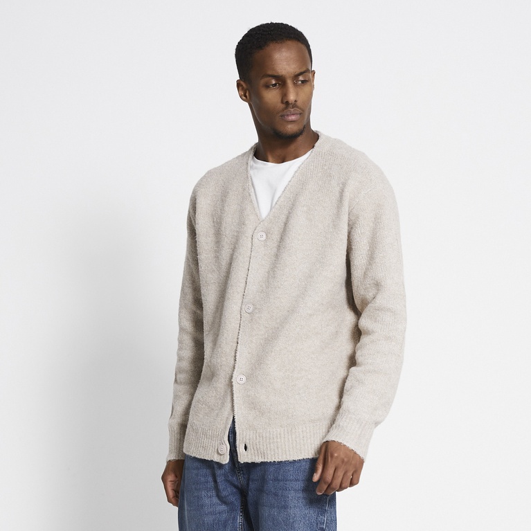 Knit cardigan "David" Light Beige