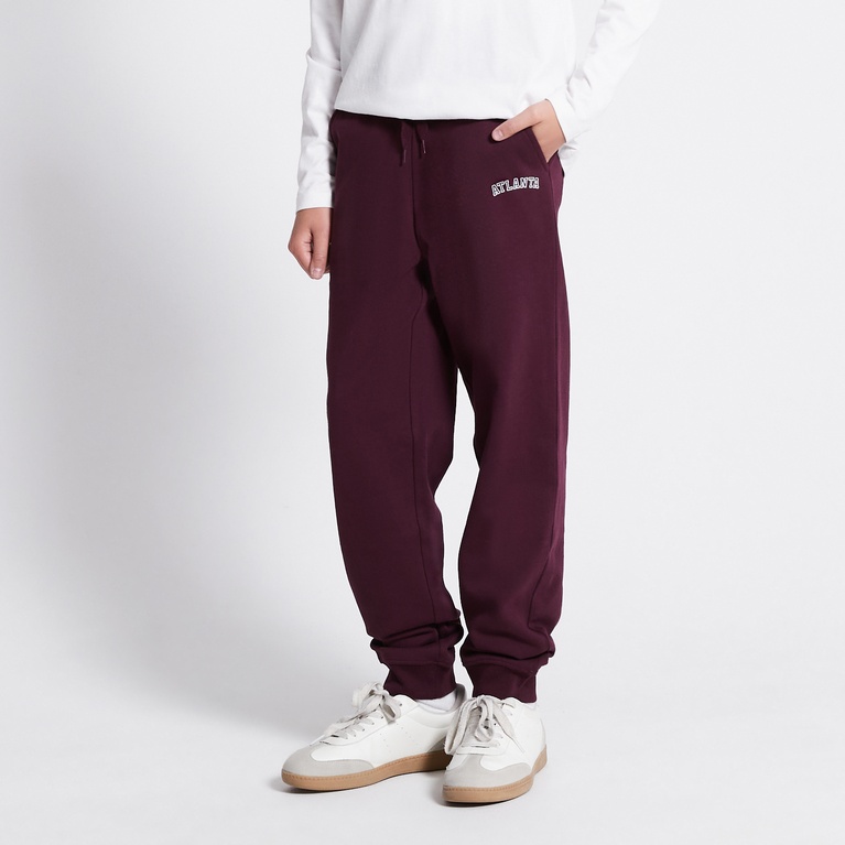 Sweatpants "Vilmer Print Star" Burgundy