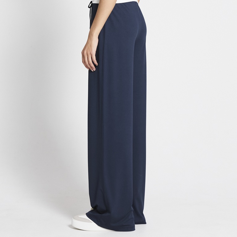 Loose soft pants "Holly" Dark Blue