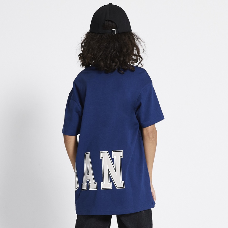 Printed tee "Wilson" Dark Blue