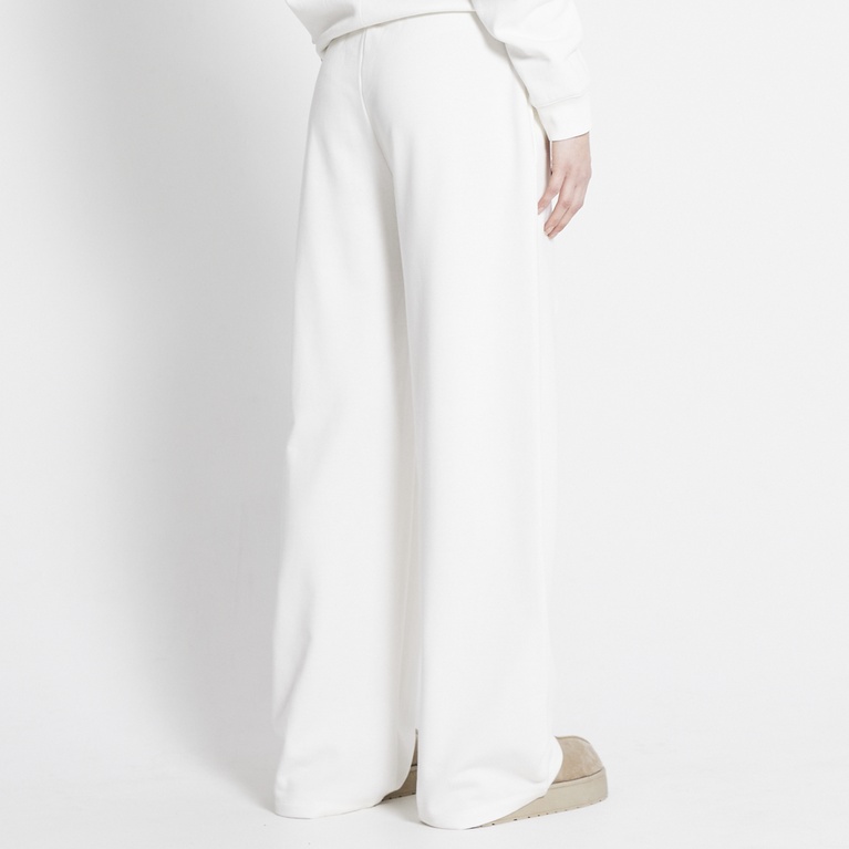 Wide sweatpants "Tyla" Off white
