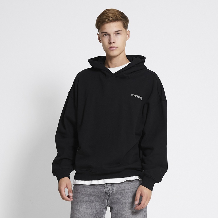 Bedruckter Kapuzenpullover "Over"