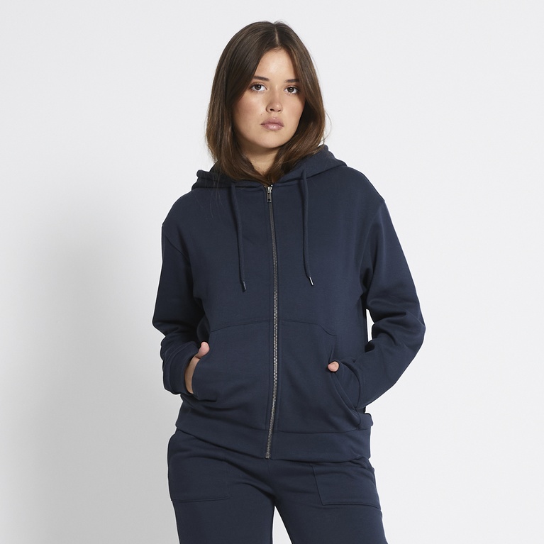 Zip hoodie "Vivvi" Dark Blue