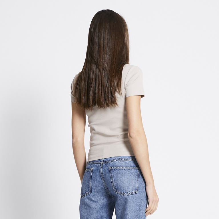 Geripptes Top "Alvia Rib Top"