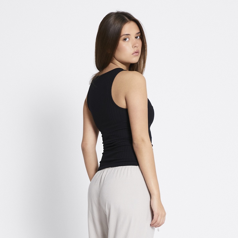 Ribbestrikket singlet "Nayla"