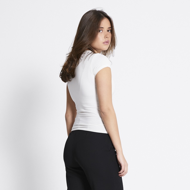 Shape top "Cleo" Off white