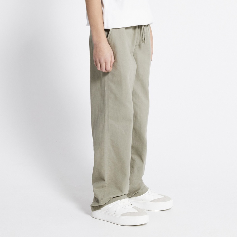 Linen blend pants "Luca" Green