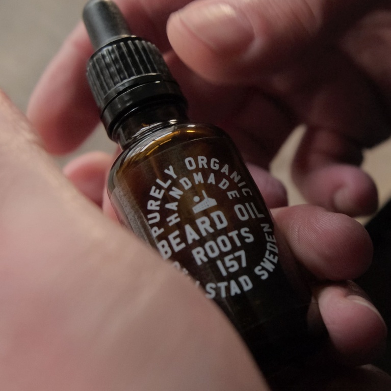 Organic beard oil Brown