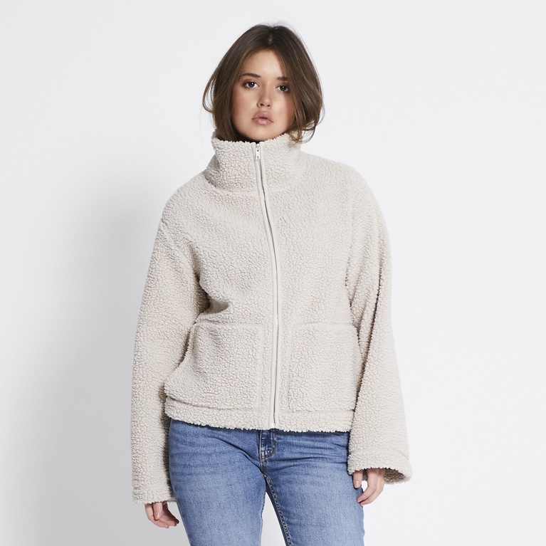 Pile jacket "Sally" Light Beige