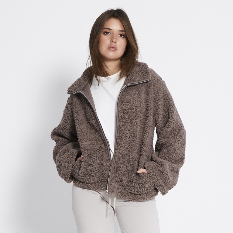 Pile jacket "Sally" Light Brown