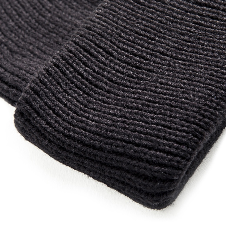 Rib-knit beanie "Bally" Black 2