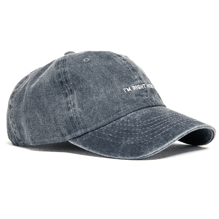 Cap "Dad Washed Embroidery" Grey