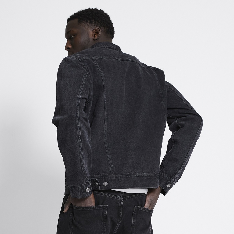 Trucker jacket "Trucker" Black Used