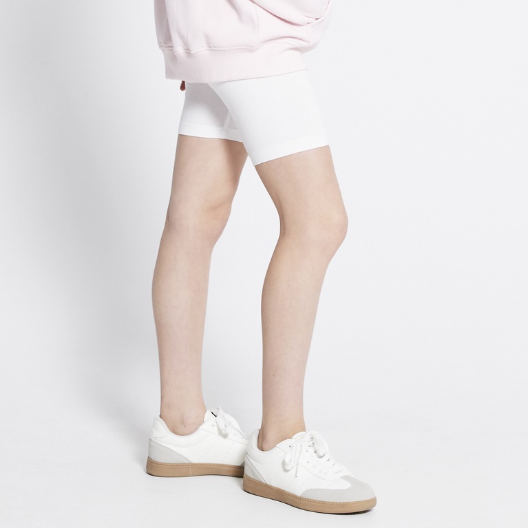 Biker shorts "Londonderry star" White