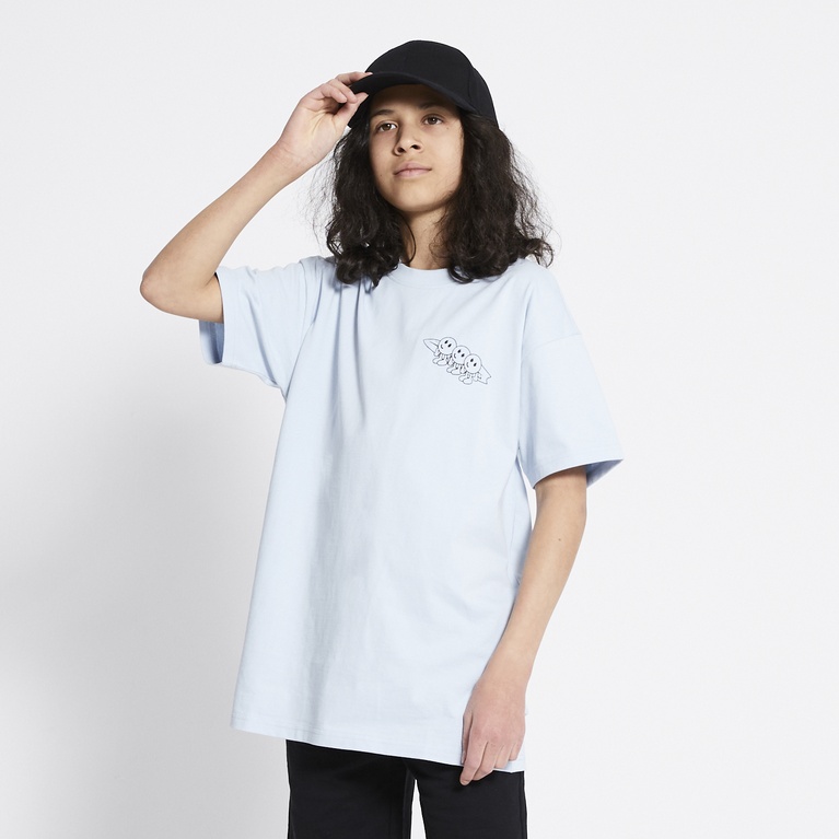 Printed tee "Wilson" Light blue