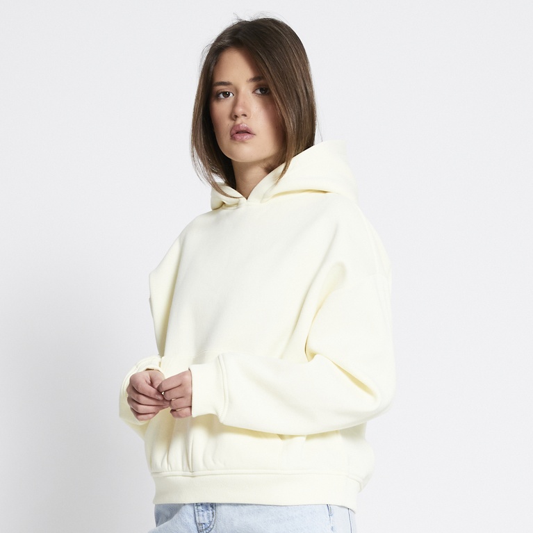 Heavy hoodie "Hilma" Light Yellow