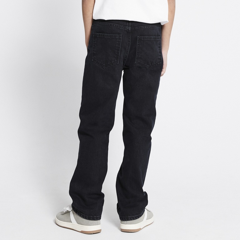 Relaxed straight jeans "Seattle star" Black Used