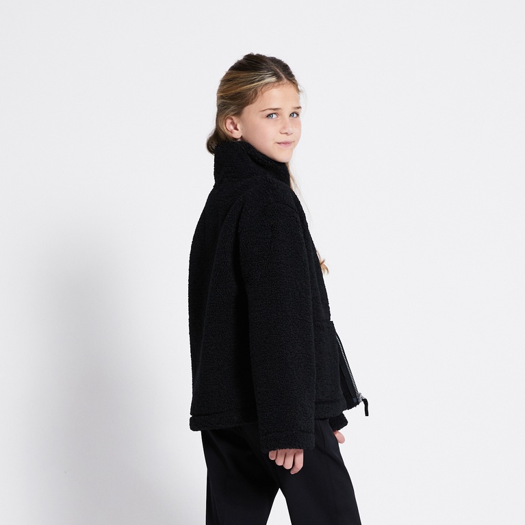 Pile jacket "Maxime star" Black