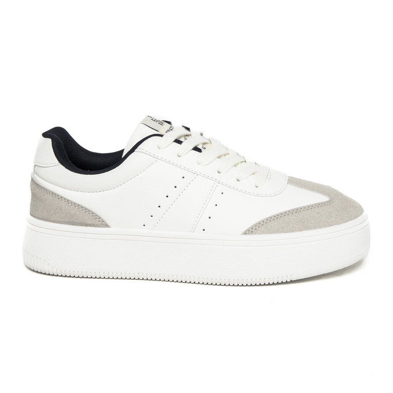 Sneaker "Platform" White 2