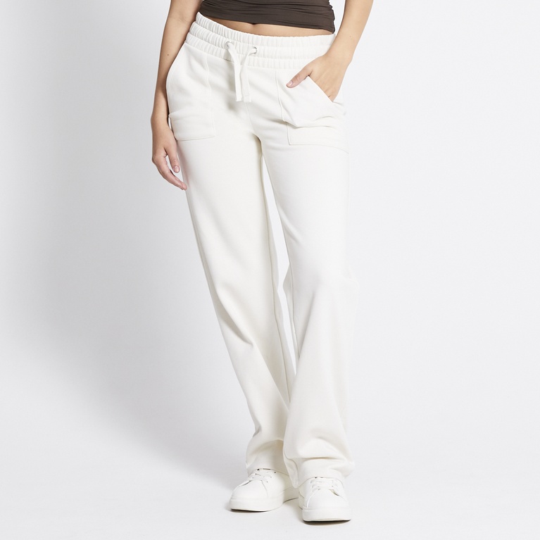 Low waist sweatpants "Stella Low Waist" Ivory