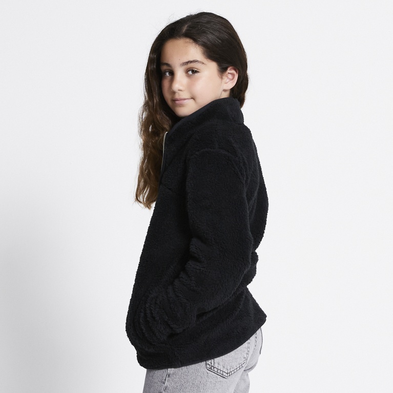 Teddy jacket "Cosy star" Black 4
