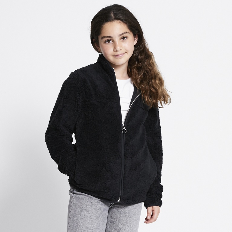 Teddy jacket "Cosy star" Black 4