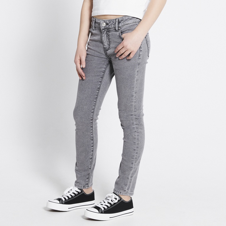 Mid waist skinny jeans "Skippy" Grey