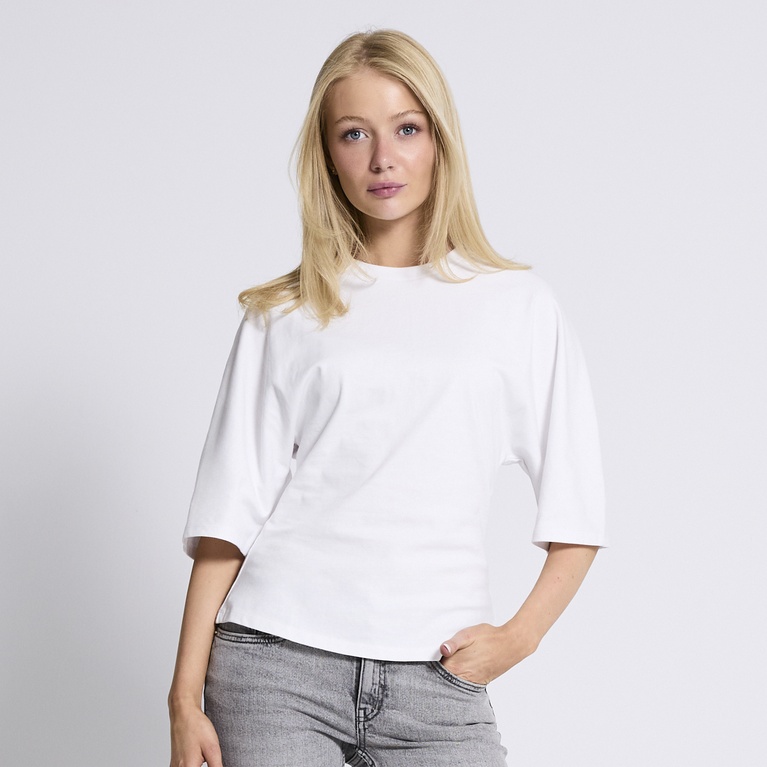 Sculpture top "Fabia" White