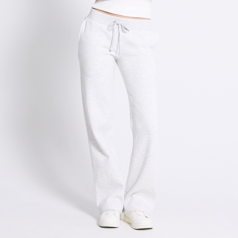 Heavy sweatpants "Sanne" Grey Melange