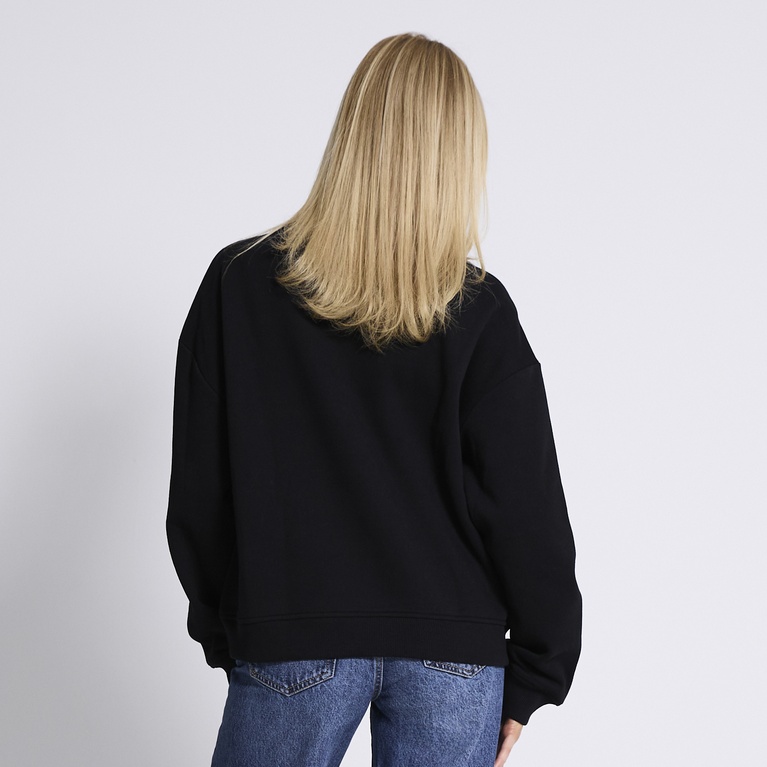 Heavy sweatshirt "Nora" Black