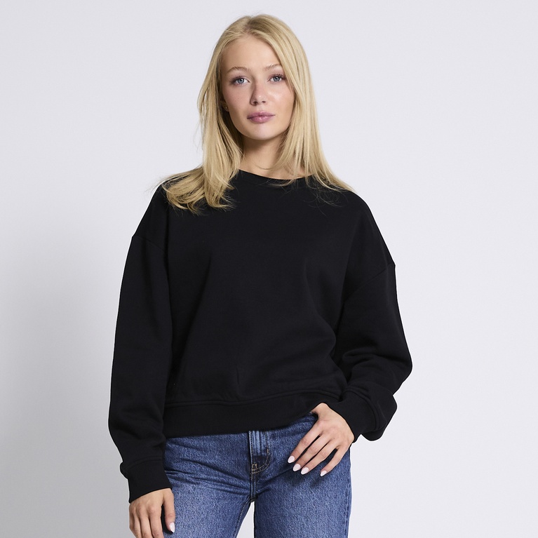 Heavy sweatshirt "Nora" Black