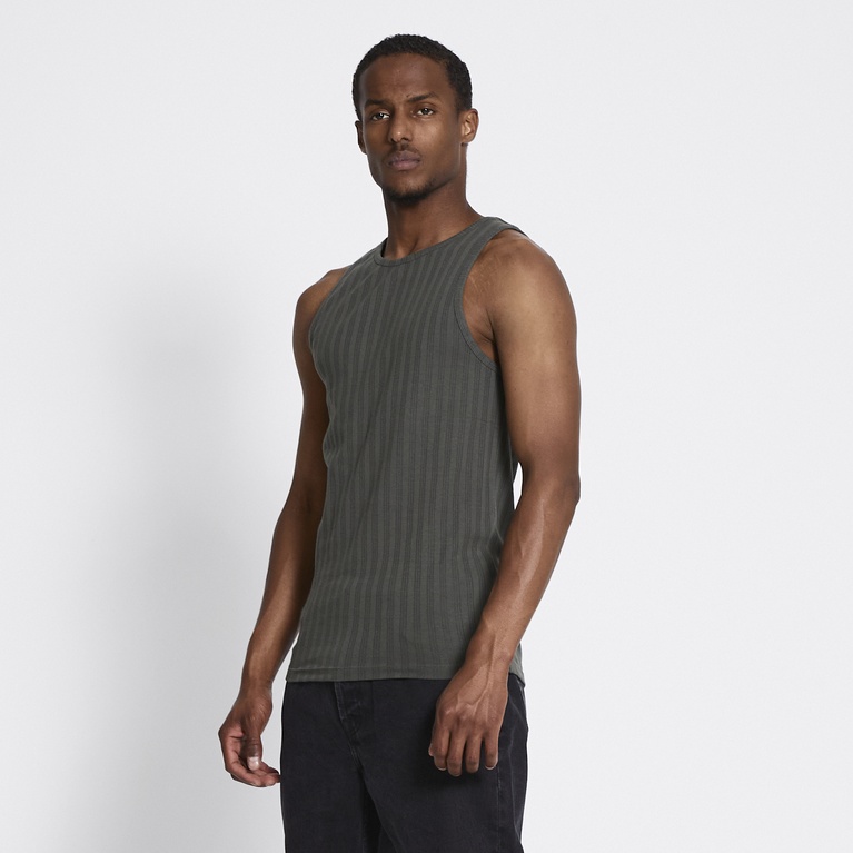 Tank top "More" Dark Green